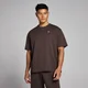 Męski T-shirt oversize z kolekcji Rest Day MP – Chocolate