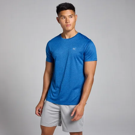 Męski melanżowy T-shirt z kolekcji Tempo MP – True Blue