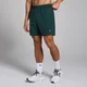 Męskie spodenki o długości wewnętrznej nogawki ok. 18 cm z kolekcji Tempo MP – Deep Green