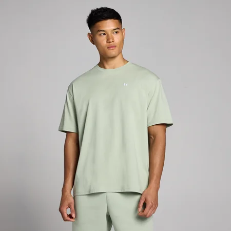 Męski T-shirt oversize z kolekcji Rest Day MP – Pastel Green