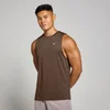 Męska koszulka bez rękawów z kolekcji Training MP – Chocolate
