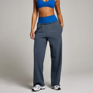 Damskie joggery ze średnim stanem i prostymi nogawkami z kolekcji Tempo MP – Midnight - Size XL