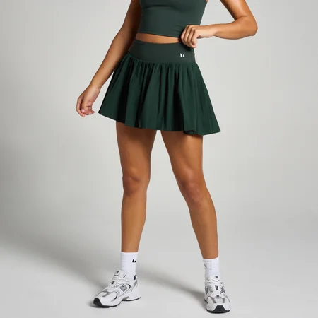 Damskie spódnico-spodenki z kolekcji Tempo MP – Dark Emerald