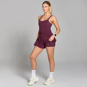 Damski kombinezon all-in-one z krótkimi, plisowanymi spodenkami z kolekcji Velocity – Port - Size XS