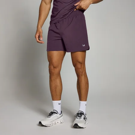 Męskie dzianinowe spodenki o wewnętrznej długości nogawki ok. 13 cm z kolekcji Training MP – Deep Plum