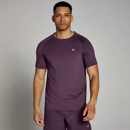 Męski T-shirt z kolekcji Training MP – Deep Plum