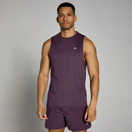 Męska koszulka bez rękawów z kolekcji Training MP – Deep Plum