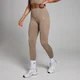 Damskie legginsy bezszwowe z kolekcji Shape MP – Light Taupe