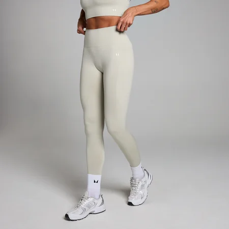 Damskie legginsy bezszwowe z kolekcji Shape MP – Ash