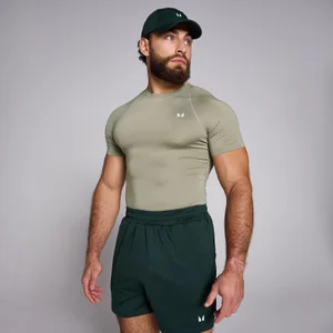 Męska koszulka bazowa z krótkim rękawem z kolekcji Training MP – Deep Sage - Size L