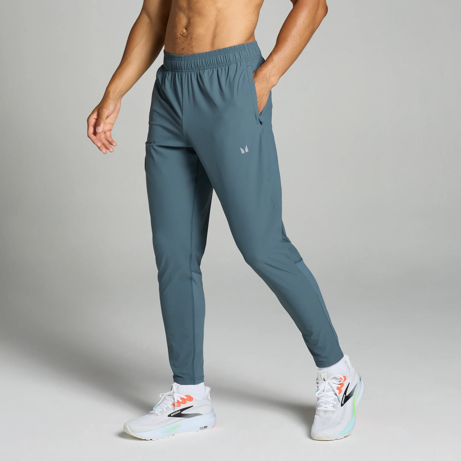 Męskie dzianinowe joggery z kolekcji Velocity MP – Dark Slate - XS Obraz 1