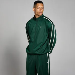 Męska trykotowa kurtka sportowa z kolekcji MP – Dark Emerald - Size XS