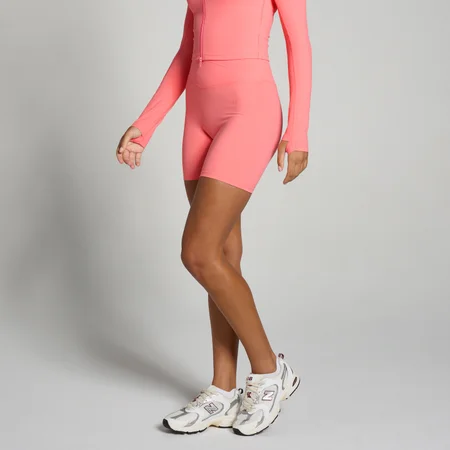 Damskie spodenki z kolekcji Tempo MP – Coral Pink