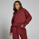 Damska bluza oversize z kapturem z kolekcji Basics MP – Cherry