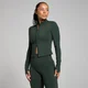 Damska krótka kurtka z kolekcji Tempo MP – Dark Emerald