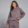 Damska bluza oversize z kapturem z kolekcji Basics MP – mokka