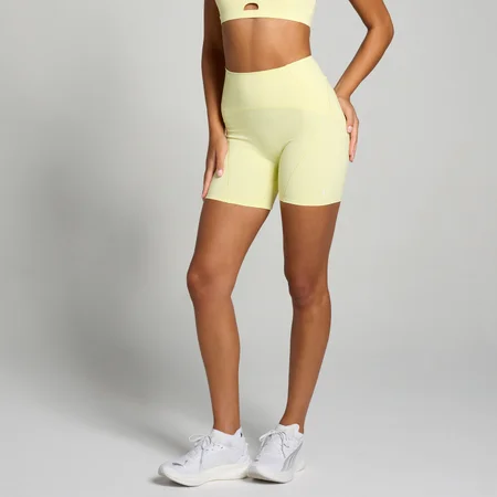 Damskie spodenki podkreślające kształty z kolekcji Tempo Ultra MP – Lemon
