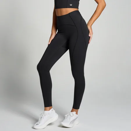 Damskie legginsy podkreślające kształty z kolekcji Tempo Ultra MP – czarne