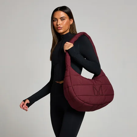 Wyściełana torba typu tote z kolekcji MP – Deep Berry