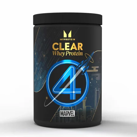 Clear Whey Protein – smak niebieskiej gumy balonowej (Fantastyczna Czwórka)