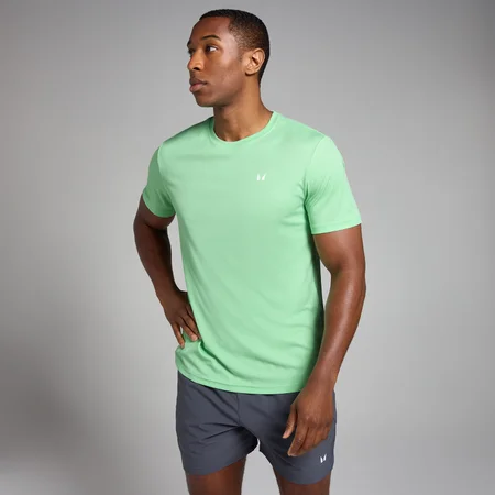 Męski T-shirt treningowy z kolekcji Active Grid MP – miętowy