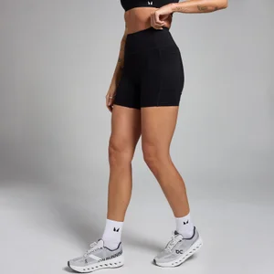 Damskie spodenki rowerowe z kieszeniami z kolekcji Active MP – czarne - Size XS