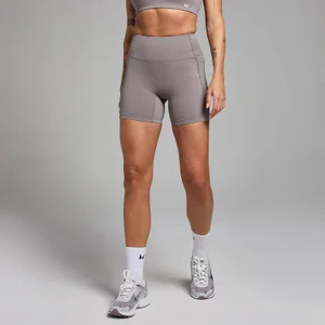 Damskie spodenki rowerowe z kieszeniami z kolekcji Active MP – Cool Grey - Size S