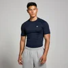 Męski bezszwowy T-shirt z grafiką z kolekcji Tempo MP – Navy