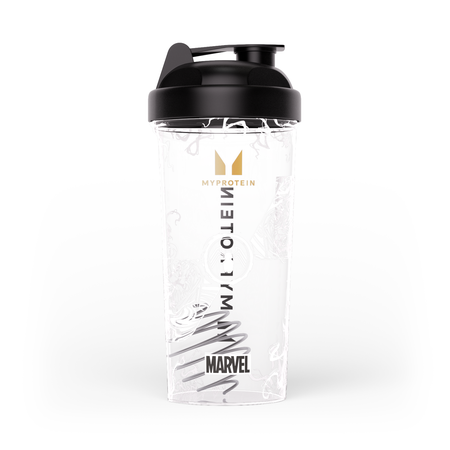 Plastikowy shaker MARVEL Venom – przezroczysty/czarny