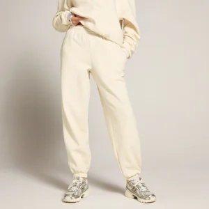 Joggery o kroju ultra oversize z kolekcji MP × Tatiana – Creamy White - Size S