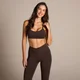 Stanik sportowy z kolekcji Tempo MP × Aleksandra – Coffee