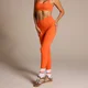 Legginsy z kolekcji Tempo MP × Aleksandra – Tangerine