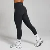 Damskie legginsy z wysokim stanem z kolekcji Tempo MP – czarne