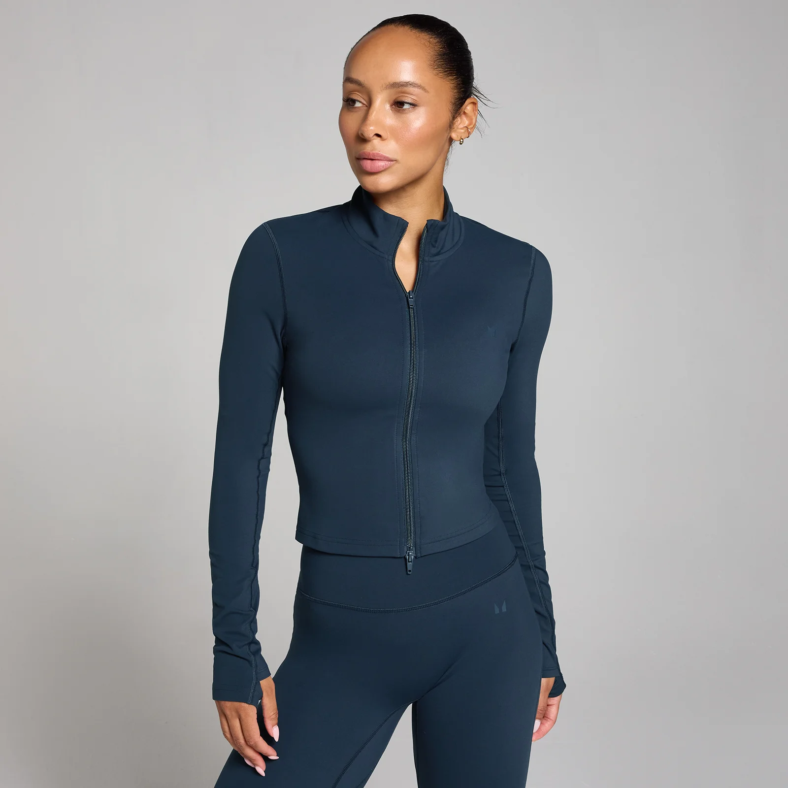 Damska krótka kurtka z kolekcji Tempo MP – Dark Sapphire - XS Obraz 1