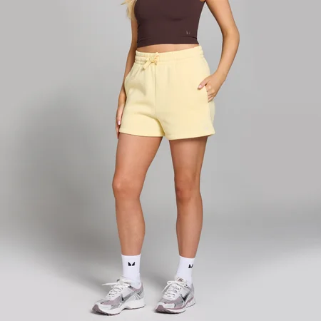 Damskie spodenki dresowe z kolekcji Basics MP – Lemon