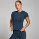 Damski T-shirt z krótkim rękawem o dopasowanym kroju z kolekcji Tempo MP – Dark Sapphire