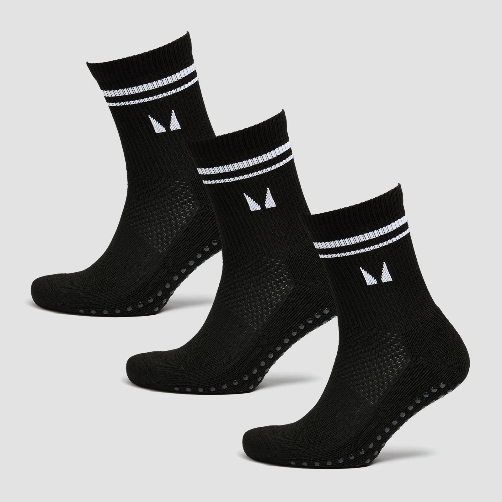Skarpetki z kolekcji Pilates MP (3 pary) – czarne - UK 2-5 Obraz 1