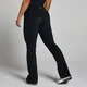 Damskie legginsy z rozszerzanymi nogawkami z kolekcji Tempo Petite MP – czarne