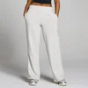 Damskie spodnie dresowe MP Basics Straight Leg - Jasny szary melanż