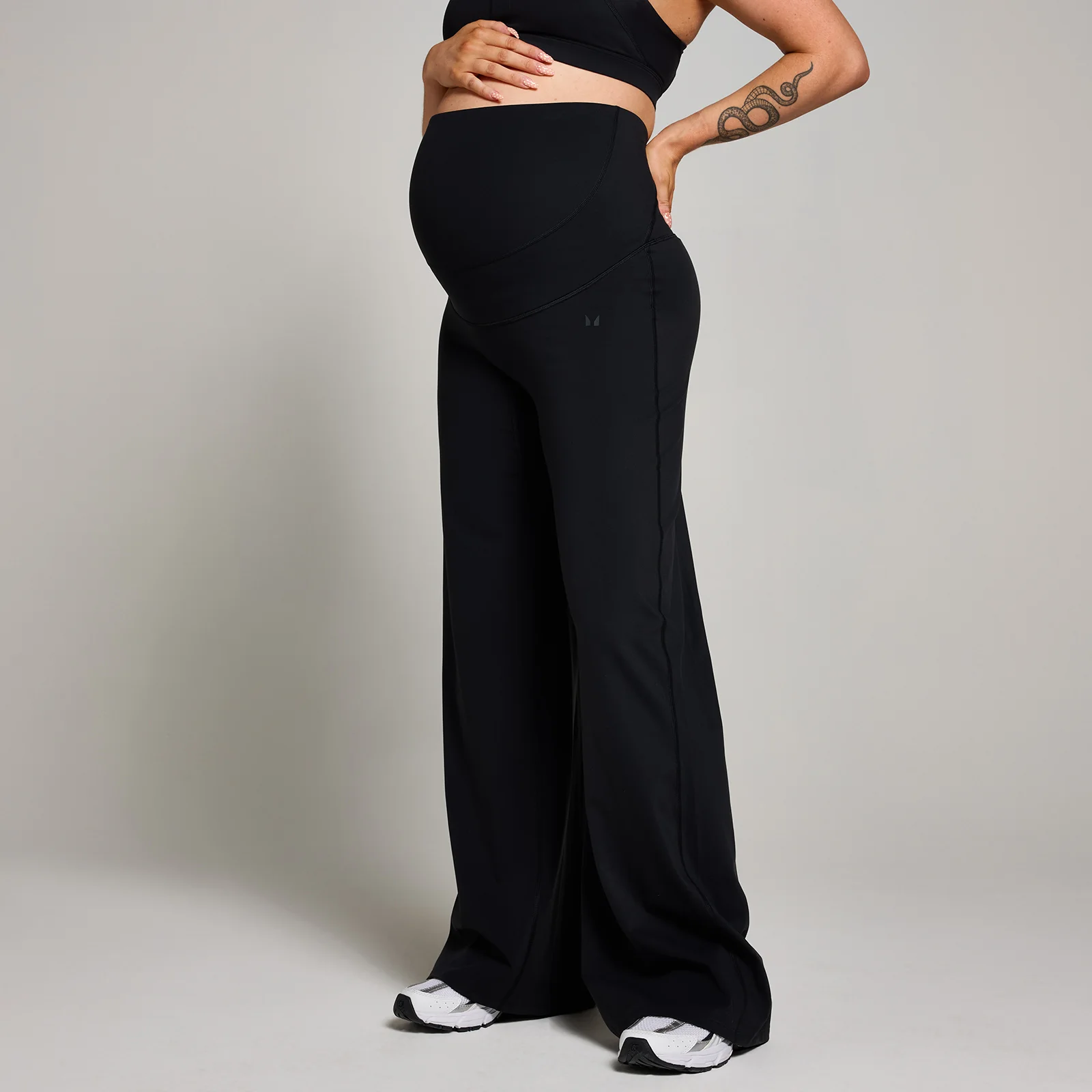 Legginsy ciążowe MP Wide Leg dla kobiet - Czarny - XS Obraz 1