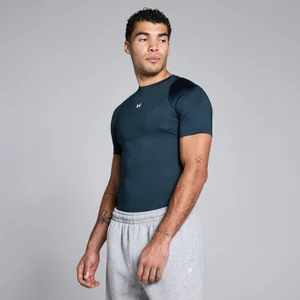 MP Męska Warstwa Bazowa Training Krótki Rękaw - Ciemny Szafir - Size M