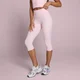Damskie Legginsy MP Tempo Capri - Różowy Blask