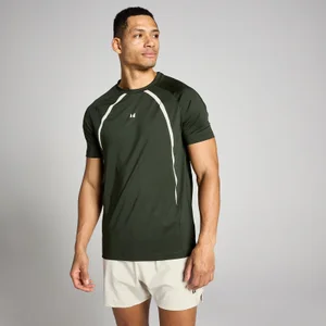MP Męska Koszulka Tempo Panel - Leśna Zieleń - Size XXXL