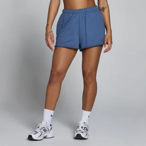 MP Damskie Lekkie Spodenki Dresowe Loopback - Łupkowy Niebieski - Size XS