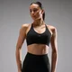 Damski Biustonosz Sportowy MP Tempo Ultra Seamless - Czarny