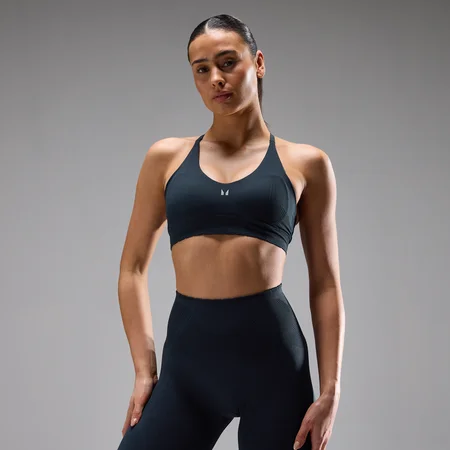 Biustonosz Sportowy MP Women's Tempo Ultra Seamless - Głęboka Północ