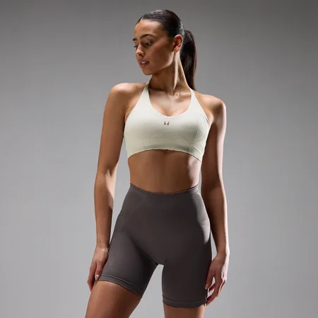 Biustonosz Sportowy MP Women's Tempo Ultra Seamless - Mgła