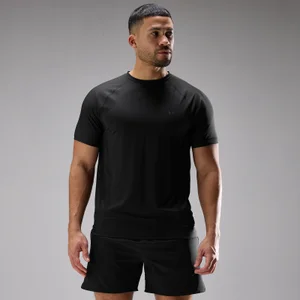 Męska Koszulka Treningowa Ultra Mesh MP - Czarny - Size XS