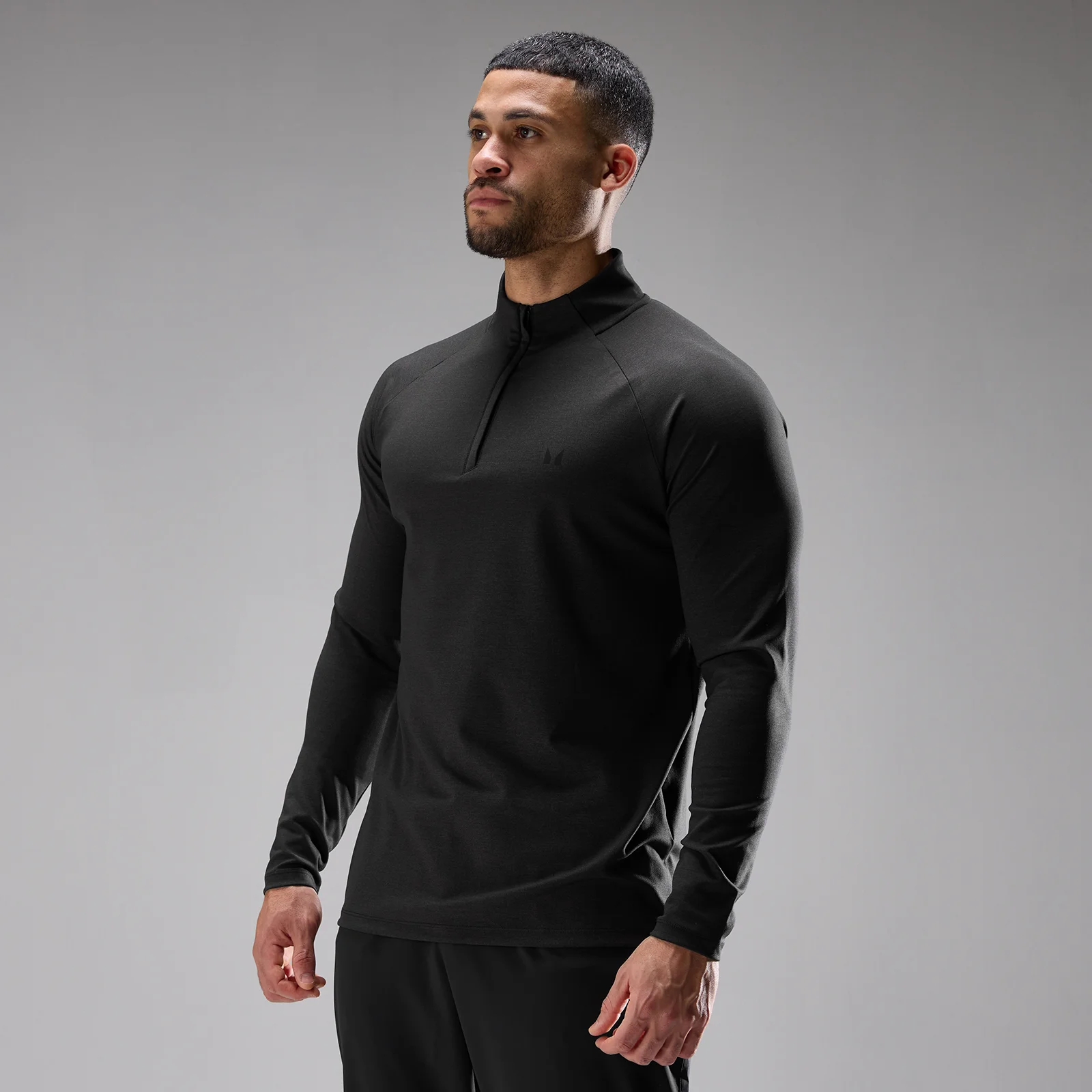 Bluza Treningowa MP Training Ultra Jersey 1/4 Zip Męska - Czarna - XS Obraz 1