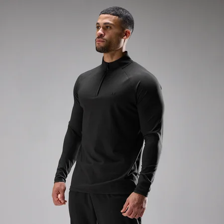 Bluza Treningowa MP Training Ultra Jersey 1/4 Zip Męska - Czarna